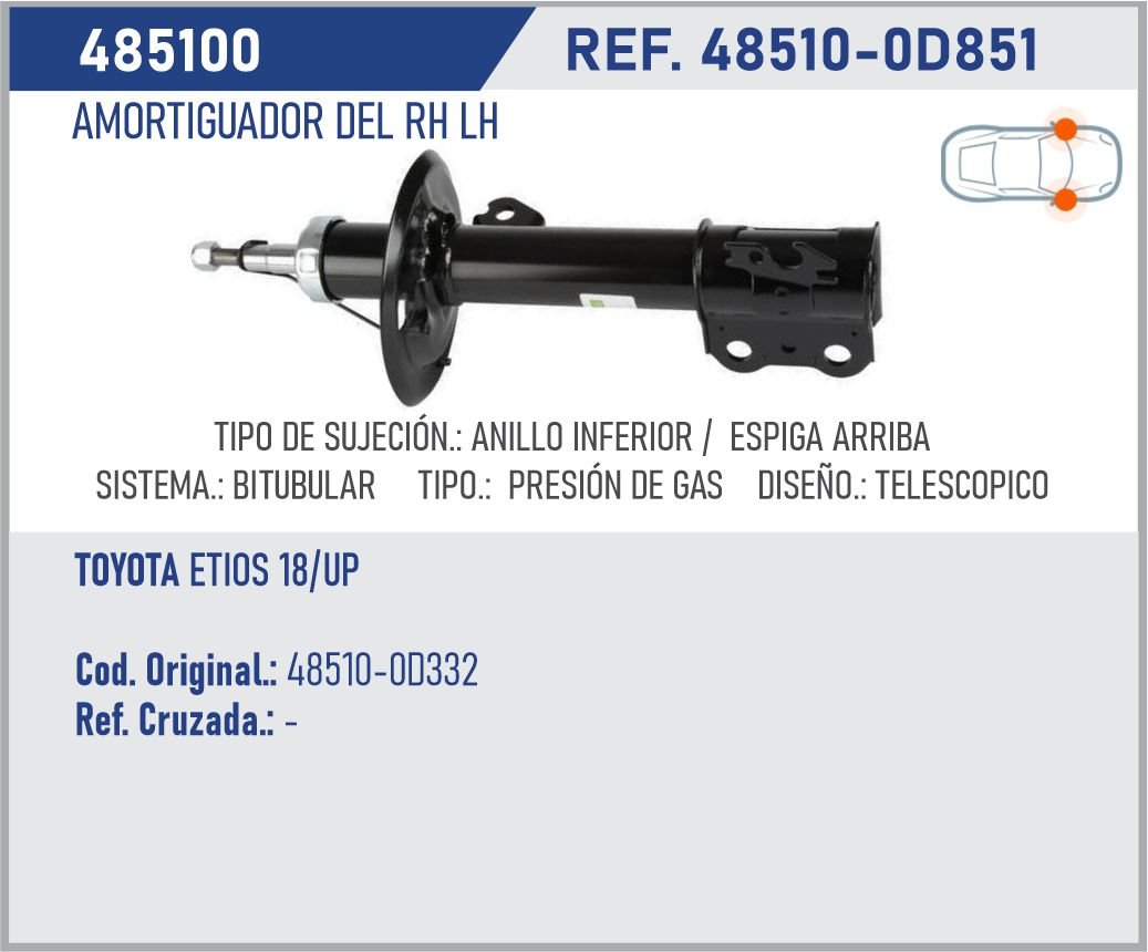Amortiguador 48510-0D591